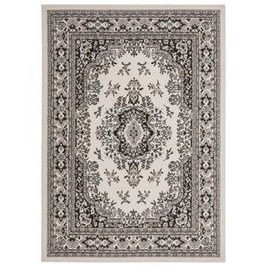 Home Dynamix Premium Area Rugs: YK 7069-637 Ivory-Taupe Rug: 5' 2" x 7' 4"